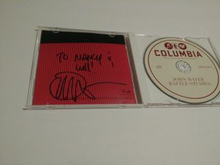 Signed John Mayer Autographed Cd Battle Studies Vip Package Concert Sticker Rare