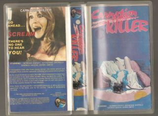 CARNATION KILLER 1973 (Air Video) Thriller Norman Eshley vhs RARE OOP NOT on DVD 3