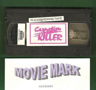 CARNATION KILLER 1973 (Air Video) Thriller Norman Eshley vhs RARE OOP NOT on DVD 4