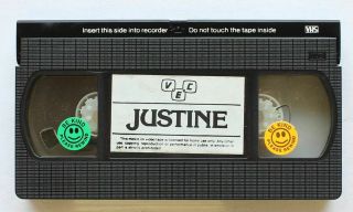 MARQUIS DE SADE ' S JUSTINE VEC Big Box Canadian VHS Koo Star Erotica RARE 3