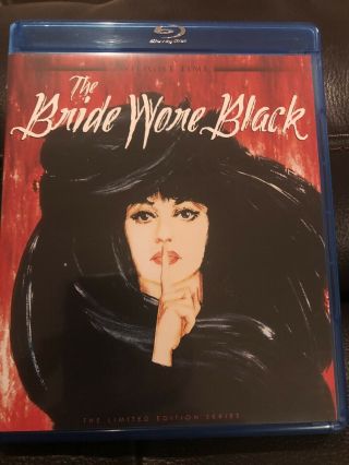 The Bride Wore Black Truffaut Oop Twilight Time Limited Edition Blu - Ray Rare
