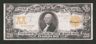 Rare 1906 $20 Gold Note
