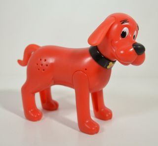 Rare 2004 Barking Clifford The Big Red Dog 5.  5 " Action Figure Mcdonald 
