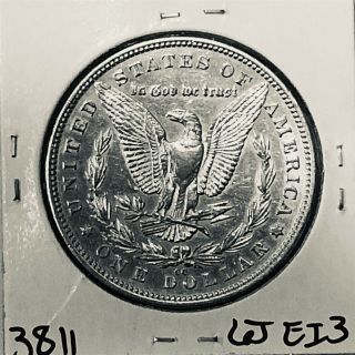 1890 CC MORGAN SILVER DOLLAR HI GRADE U.  S.  RARE KEY COIN 3811 2