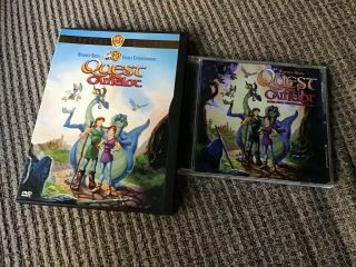 Quest For Camelot Dvd & Rare Cd Soundtrack,  Oop