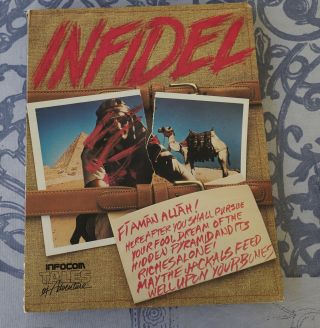 Infidel - Rare Vintage Infocom Game For Ibm Pc 1983
