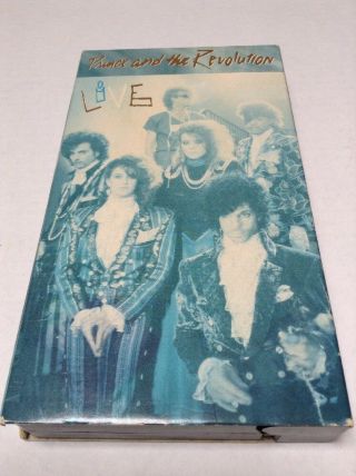 Prince And The Revolution Live Vhs Rare