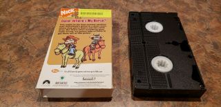 Rugrats All Grown Up Dude Where’s My Horse Nickelodeon Nick vhs rare 2