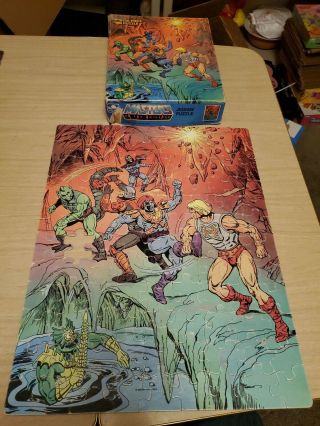 Masters Of The Universe & He - Man 1984 Mattel,  Rare Vintage 100 - Piece Puzzle