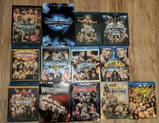 WWE WrestleMania Anthology Box Set,  WrestleMania 22 - 34 Complete ELITE RARE WWF 3