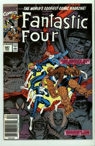 Fantastic Four 347 Rare Australian Price Variant