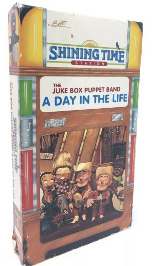 Shining Time Station The Jukebox Puppet Band A Day In The Life Rare & Oop Vhs