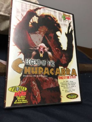 Legend Of The Chupacabra (dvd,  2000) Troma Rare Cult Horror Oop