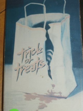 Trick Or Treats vhs 1982 RARE Horror Vestron Video 80s Halloween David Carradine 2