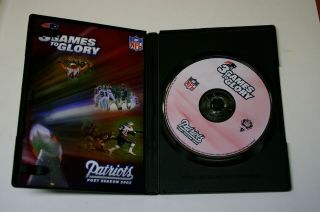 3 Games To Glory (2002) NFL England Patriots Bowl 36 (RARE OOP DVD) 2
