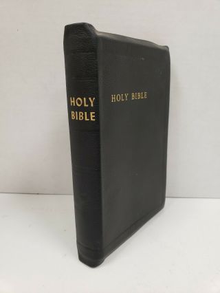 Rare Scofield Reference Edition Holy Bible Leather 1917 Oxford Press Shape
