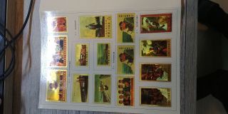 [RARE] 81 Gold China Cultural Revolution Stamps 5