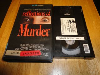 Reflections Of Murder (vhs,  1974) Tuesday Weld - Ultra Rare Horror Tv Movie