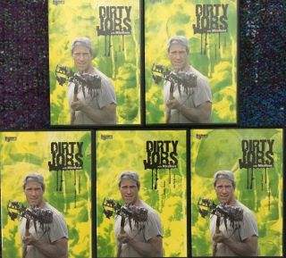 Dirty Jobs Season 1 One - 5 Dvd Set - Mike Rowe Discovery Channel Rare Gc