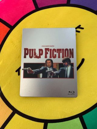 Pulp Fiction Collectible Blu - Ray Steelbook Rare