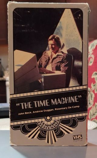 The Time Machine Vhs Horror Very Rare Made For Tv Movie - Vci Release