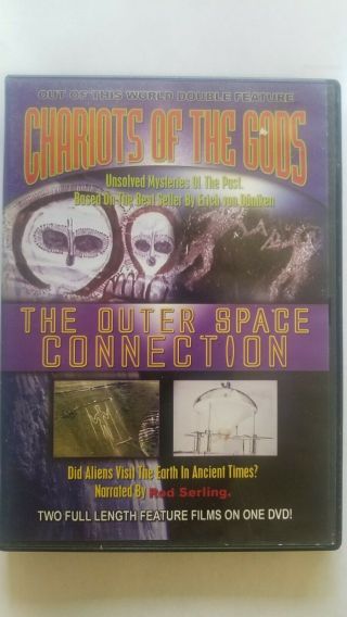 Chariots Of The Gods / The Outer Space Connection Dvd Rare