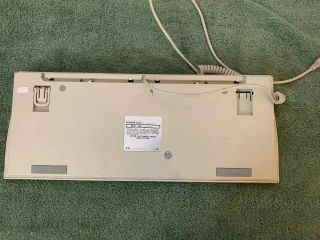Vintage Rare Lite - On Mechanical Keyboard AT 5 Pin Connector Model 6K - 3000RN Work 5