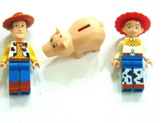 Lego Toy Story Jessie Minifigure Tall Cowgirl Woody,  Ham Disney Figure Rare