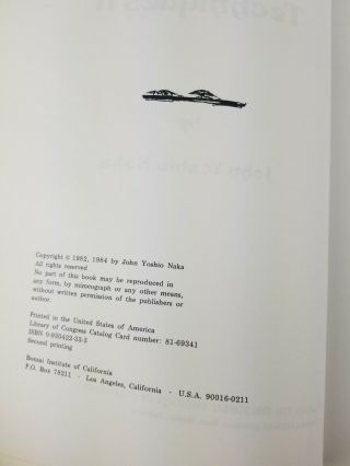 Bonsai Techniques II By John Yoshio Naka 1984 - Second Printing - RARE & HTF 3