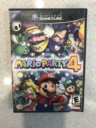 Mario Party 4 (nintendo Gamecube,  2002) - Rare