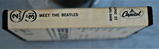 RARE MEET THE BEATLES 1964 CAPITOL Z2 2047 2 - TRACK MONO 5 - INCH REEL TO REEL 7