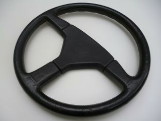 Rare leather MOMO steering wheel Mazda mx5 miata eunos roadster 35cm from Italy 4