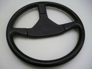 Rare leather MOMO steering wheel Mazda mx5 miata eunos roadster 35cm from Italy 5