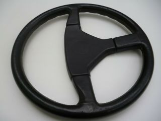 Rare leather MOMO steering wheel Mazda mx5 miata eunos roadster 35cm from Italy 7