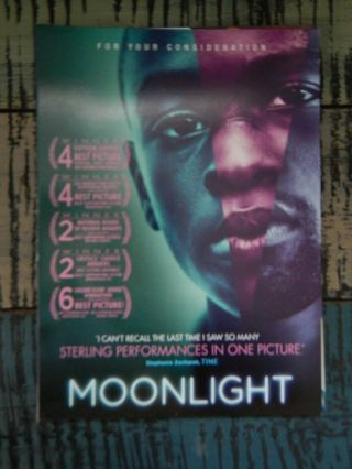 A24 Moonlight Screener Promo Dvd 2016 Rare Ali Harris Monae Jenkins Gay