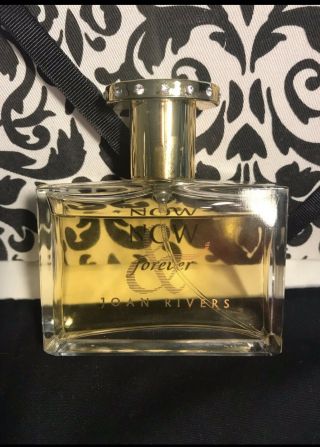 Vintage Joan Rivers Now & Forever 1.  7 Oz Perfume Rare