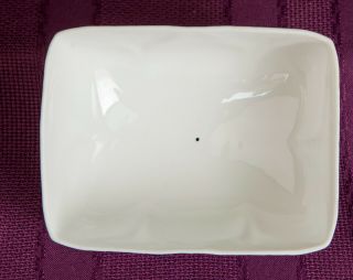 STUNNING EXTREMELY RARE SHELLEY DAINTY SQUARE ROSEBUD BUTTER CHEESE DISH W/COVER 3