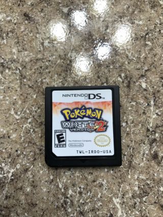 Pokemon: White Version 2 Loose Nintendo Ds 2ds 3ds Lite Rare Htf Game