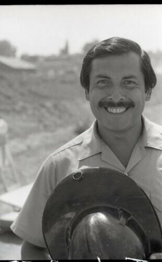 Marco Lopez Smiling Emergency Rare 1975 Nbc Tv Photo Negative