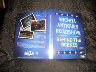 Wichita Antiques Roadshow Behind The Scenes (dvd) Kpts Pbs Rare Kansas Ks