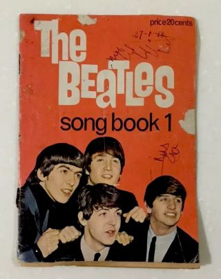 Vintage Rare Malaysia The Beatles Song Book 1 Articles Biography Lyrics