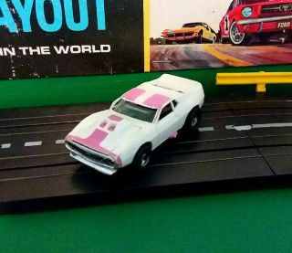 Aurora Afx Ho Scale Slot Car Javelin Pro Stock Rare Made In U.  S.  A.