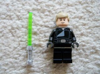 Lego Star Wars - Rare Minifig - Jedi Luke Skywalker W/ Lightsaber - From 10236