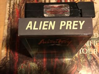 Alien Prey VHS Rare Horror Canadian Studio One VEC Release 5