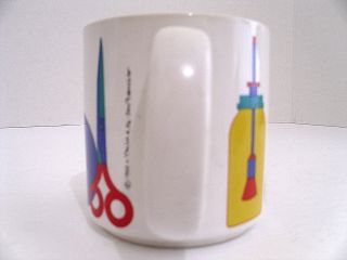 Taylor & Ng Cut and Paste Primary Supplies VERY rare mug San Francisco Co. 4