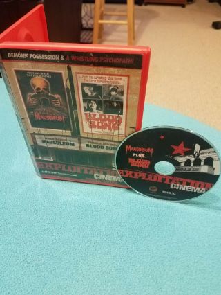 Exploitation Cinema - Mausoleum/ Blood Song (dvd) Rare Oop Horror