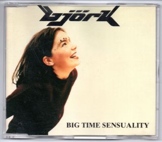 Bjork Big Time Sensuality,  1 Very Rare Spanish Promo Cd Single Unique Cover 1994