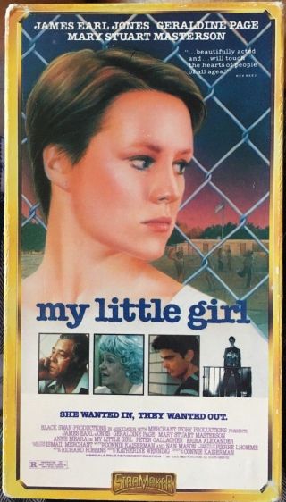 My Little Girl (vhs) Rare 1987 Drama Stars Mary Stuart Masterson,  Geraldine Page