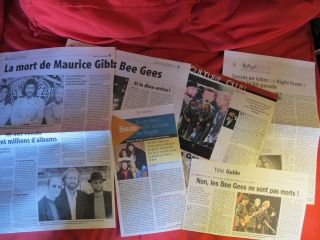 The Bee Gees : For Fans Rare Belgian Press Since 1970 - Clippings