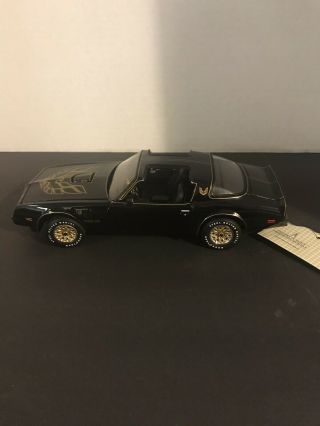 Very Rare Franklin 1977 Pontiac Trans AM Diecast Muscle Car 1:24 Box & 3